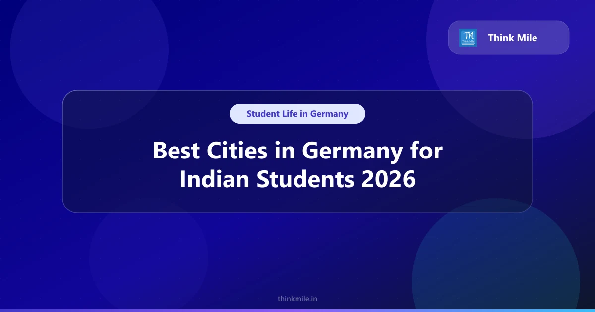 Best German Student City for You in 2026: Decision Guide