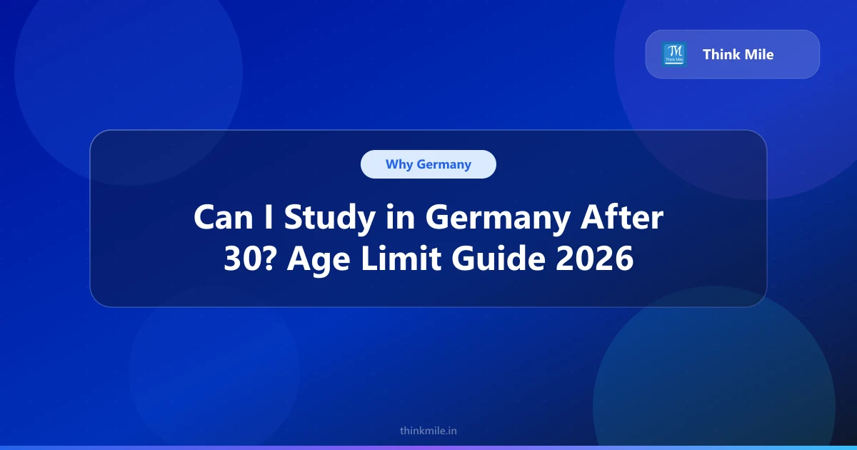 Studying in Germany After 30: Rules and Decision Guide