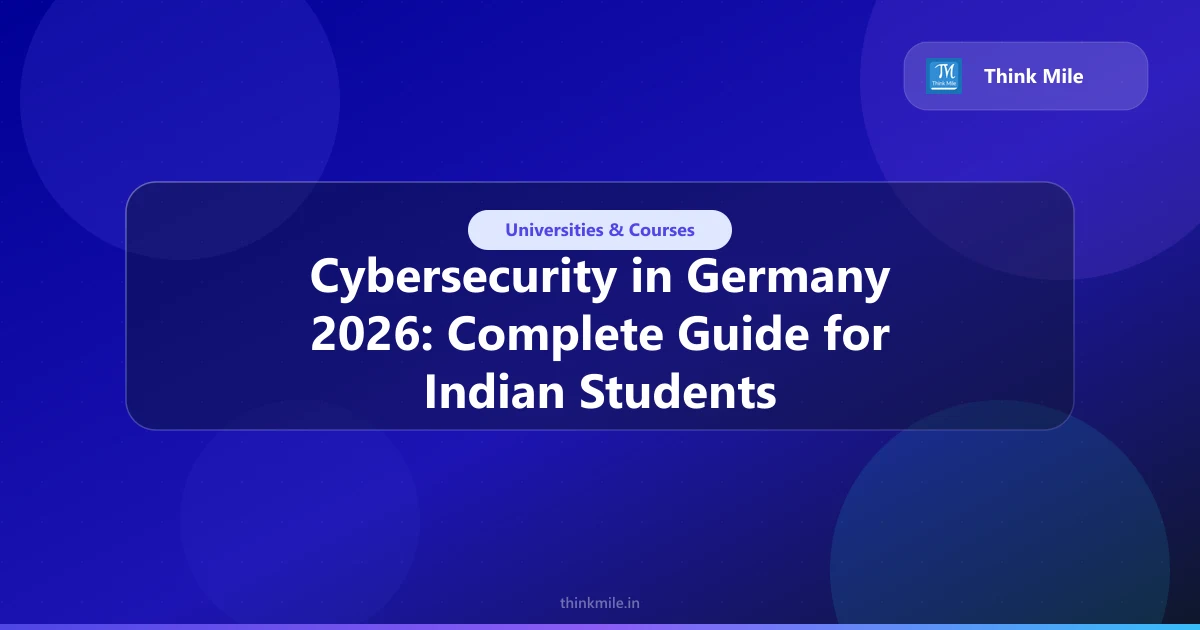Cybersecurity Master's in Germany: 2026 Programme Guide