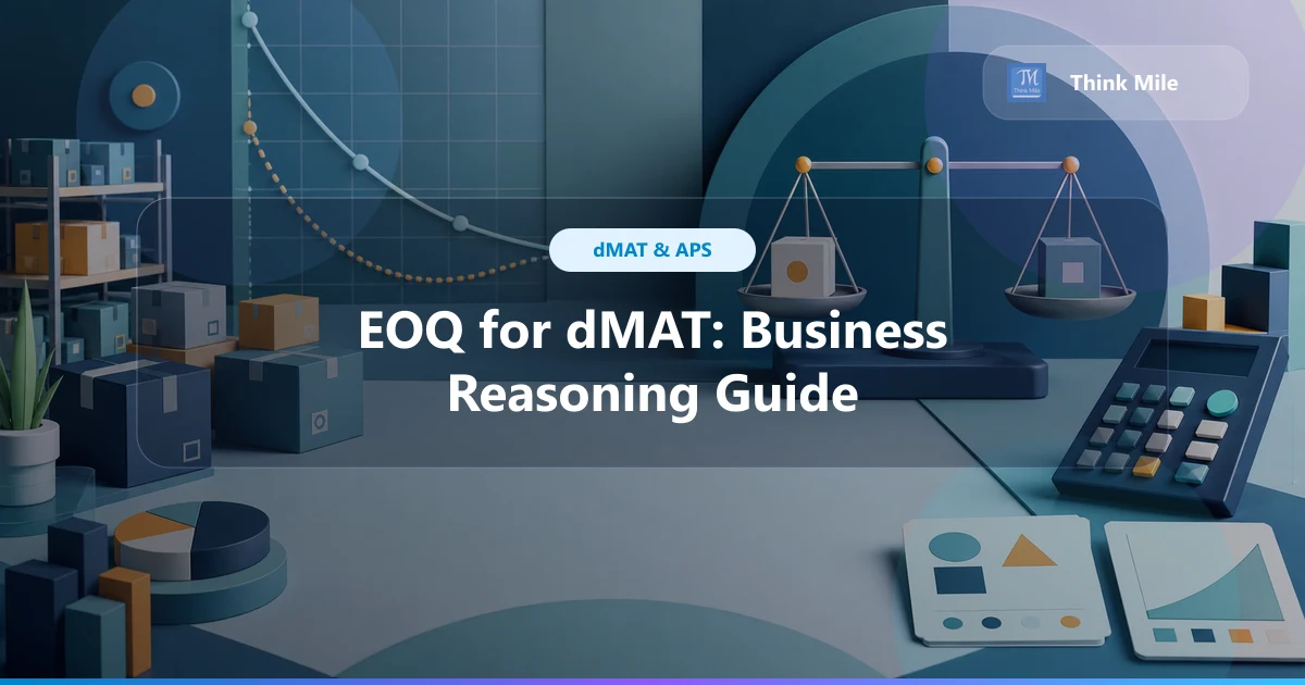 EOQ for dMAT: Business Reasoning Guide