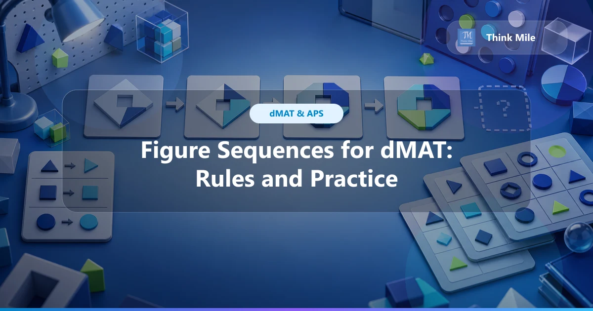 Figure Sequences for dMAT: Rules and Practice