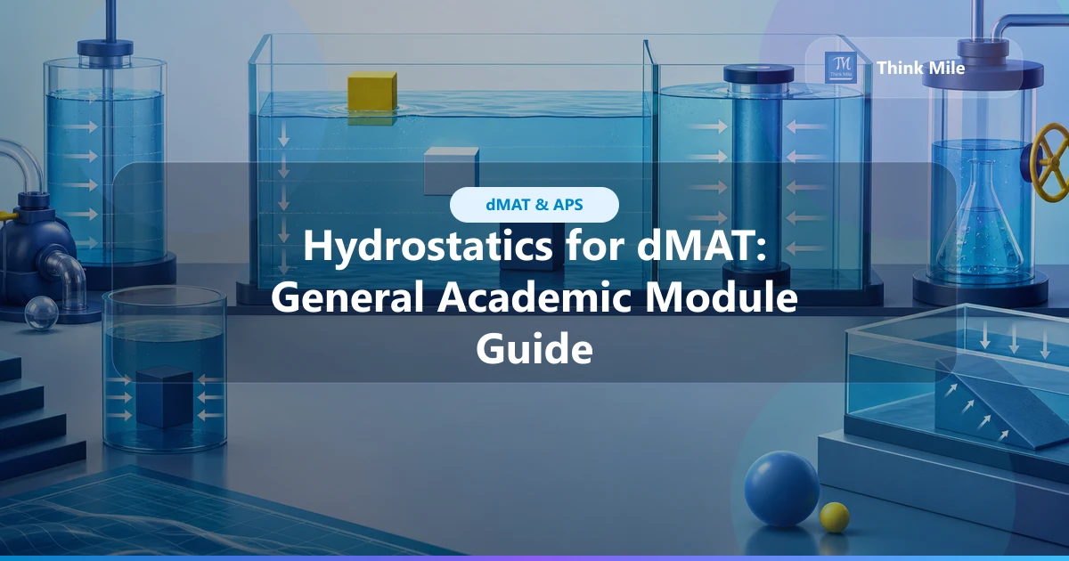 Hydrostatics for dMAT: General Academic Module Guide
