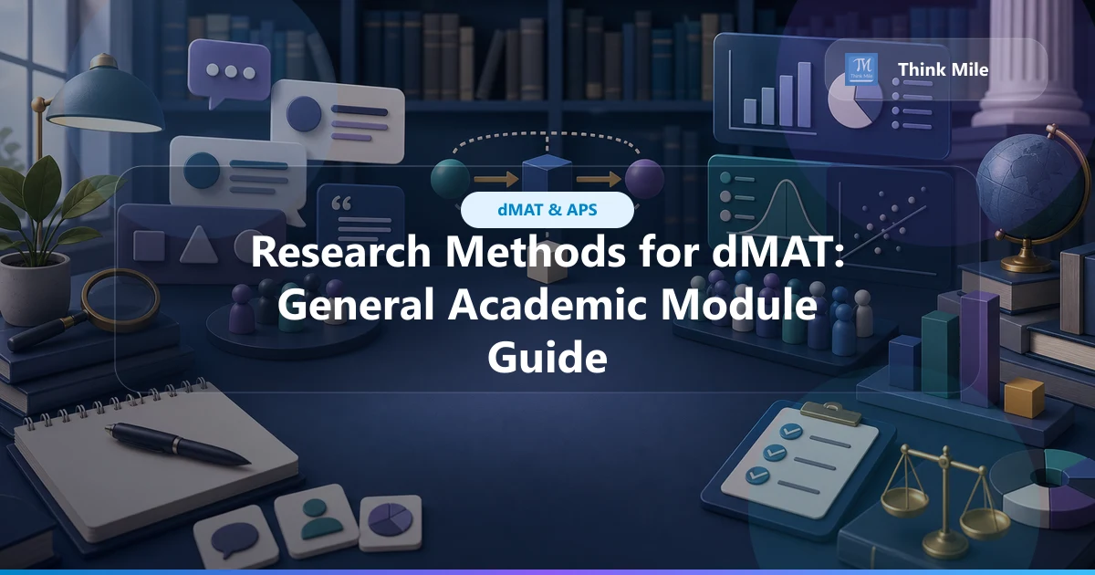 Research Methods for dMAT: General Academic Module Guide