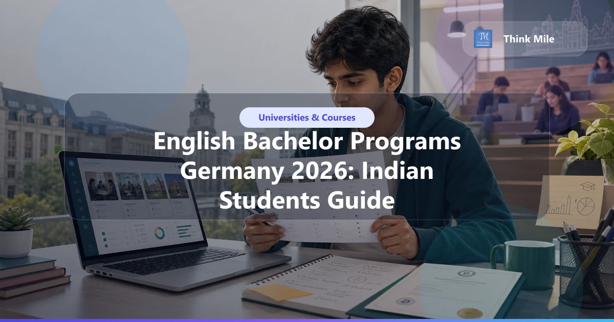 English Bachelor Programs Germany 2026: Indian Students Guide