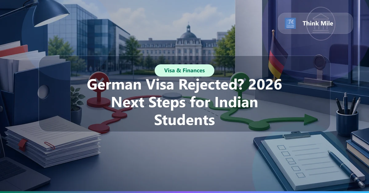 German Visa Rejected? 2026 Next Steps for Indian Students
