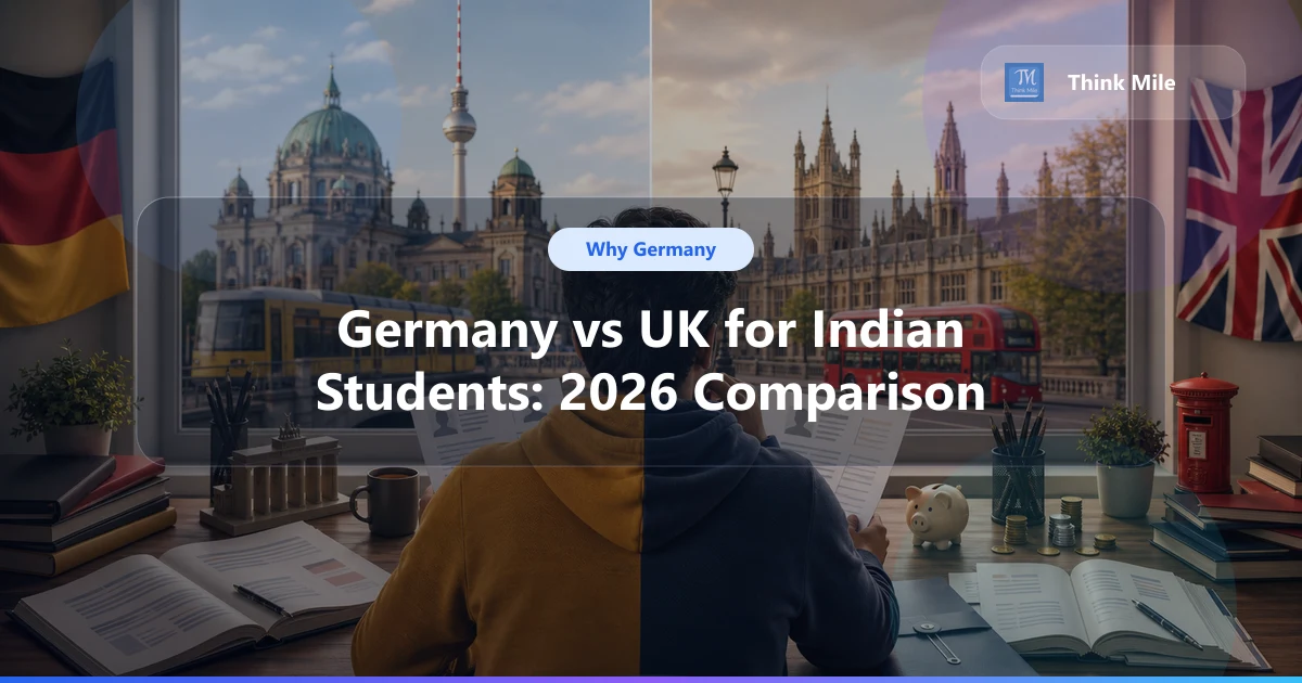 Germany vs UK for Indian Students: 2026 Comparison