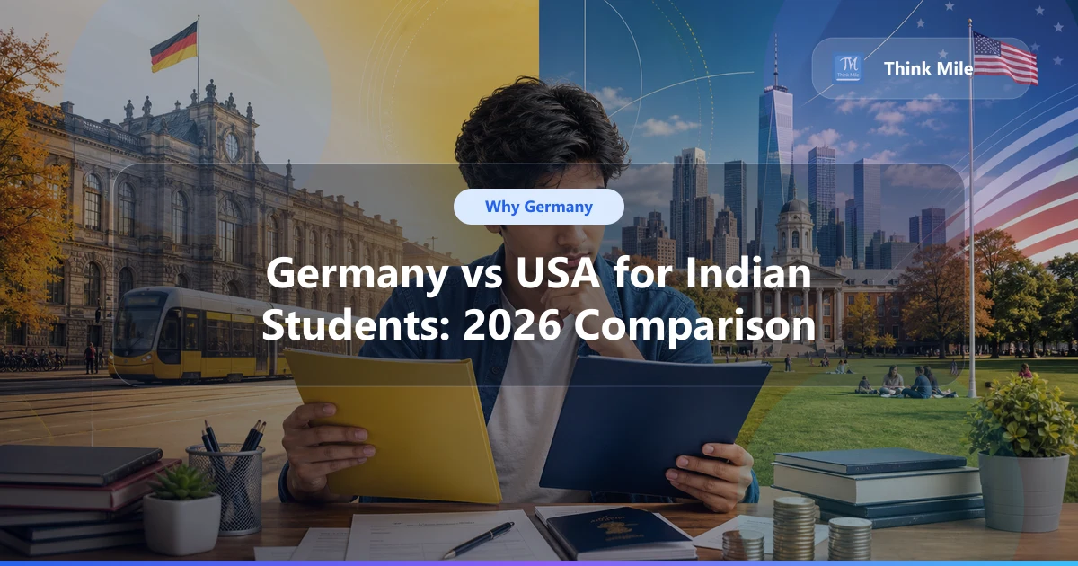 Germany vs USA for Indian Students: 2026 Comparison