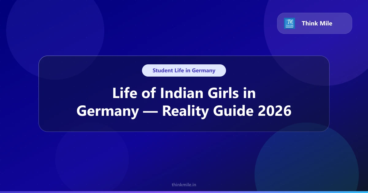 Life of Indian Women Students in Germany: 2026 Reality Guide