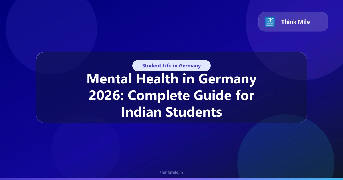 Mental Health in Germany 2026: Complete Guide for Indian Students