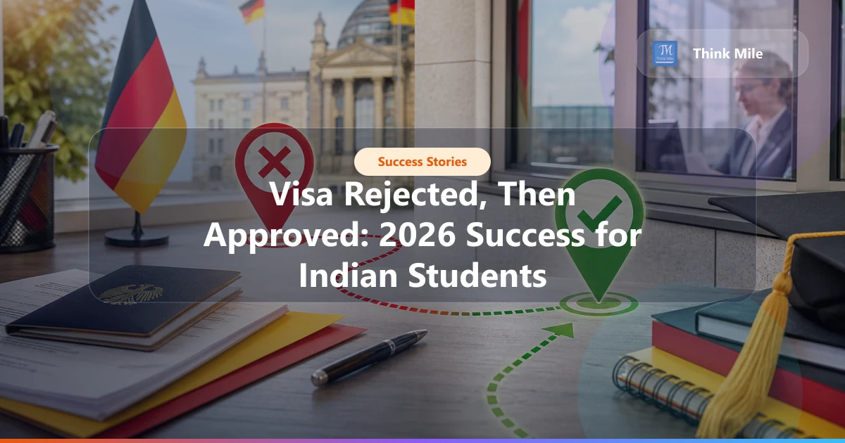 Visa Rejected, Then Approved: 2026 Success for Indian Students