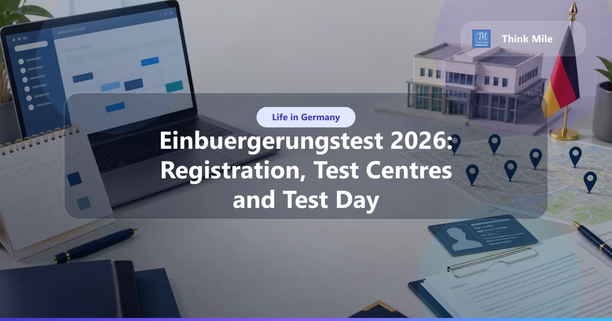 Einbuergerungstest 2026: Registration, Test Centres and Test Day