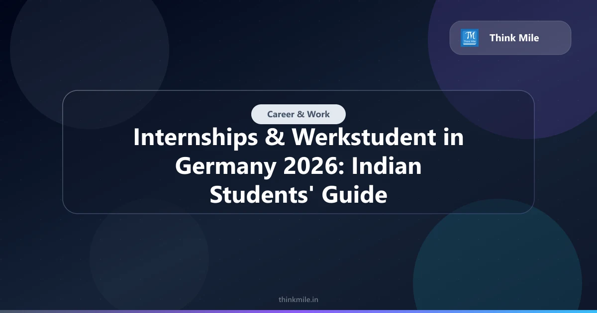 Internships & Werkstudent Jobs in Germany 2026: Compliance Guide