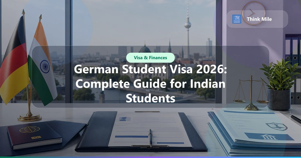 German Student Visa 2026: Complete Guide for Indian Students | Think ...